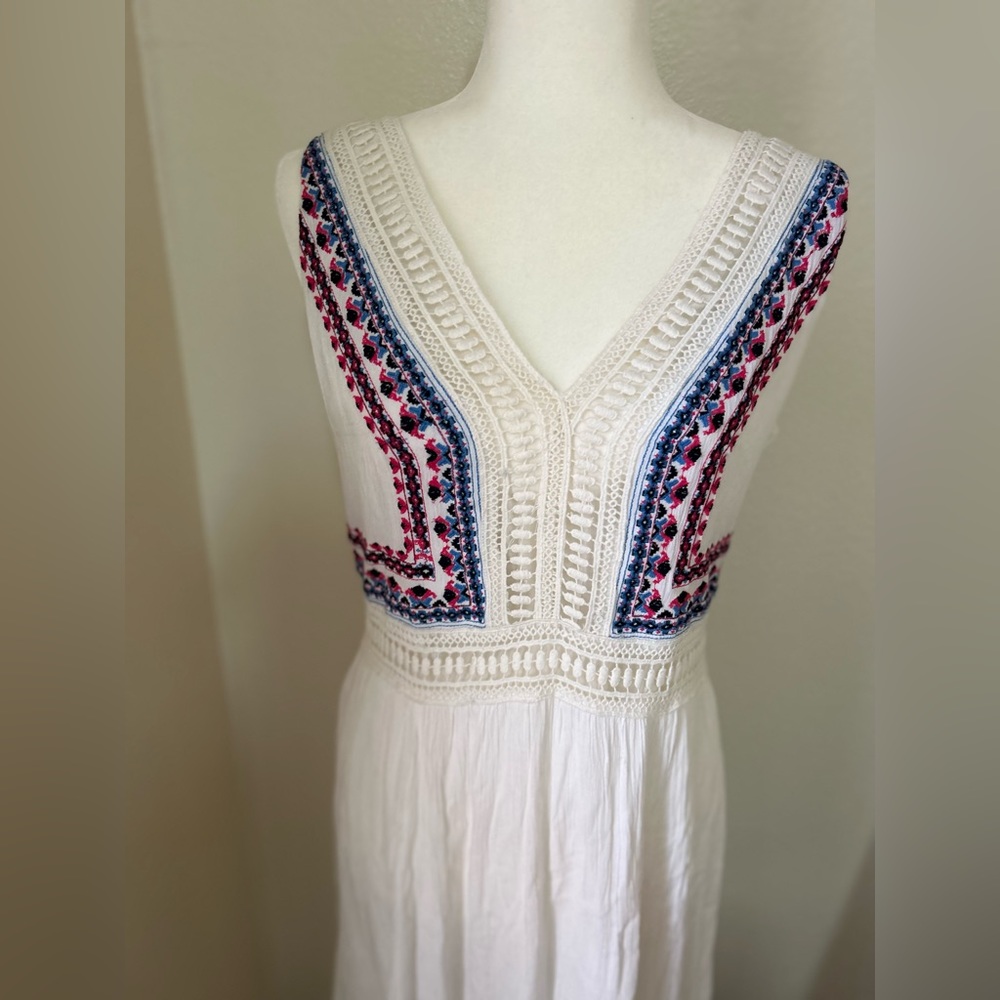 Spense Embroidered Gauzy lace Maxi Dress  romantic summer dress - Picture 6 of 10